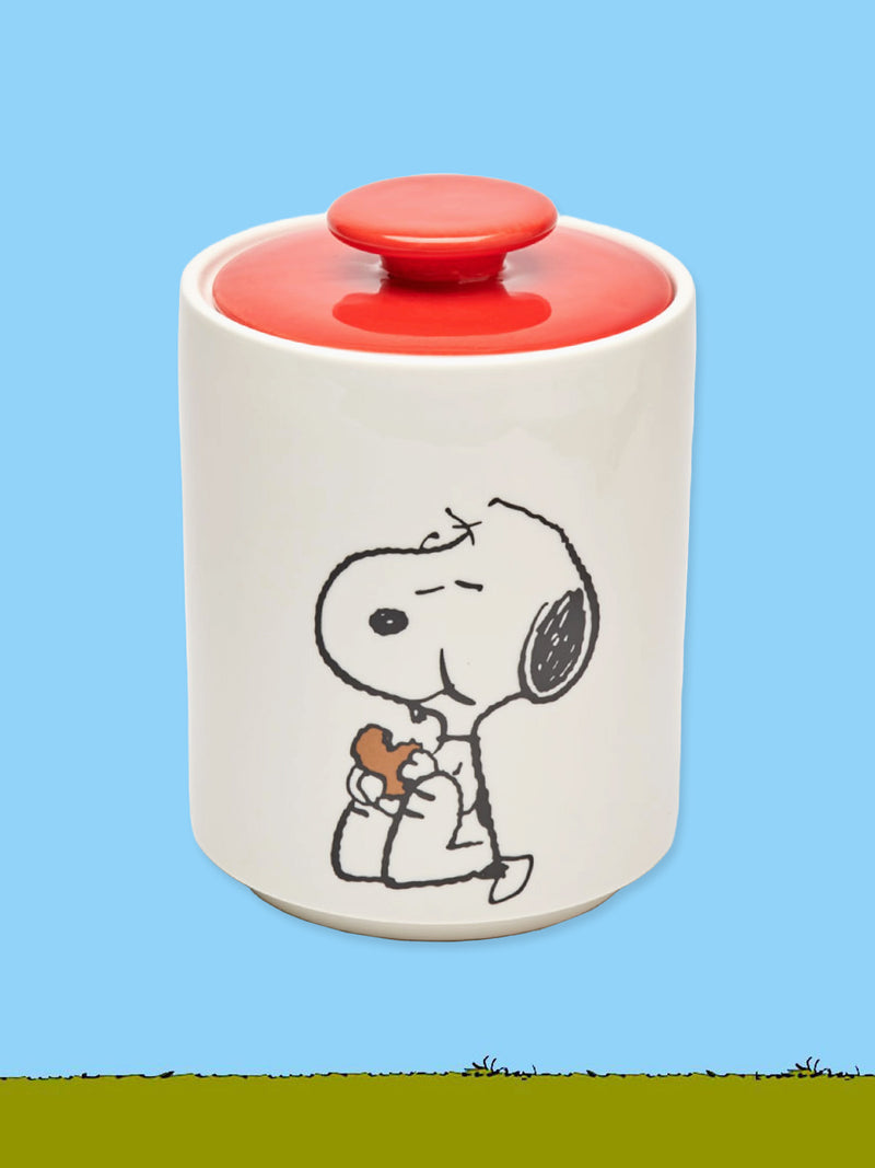 Peanuts Ceramic Cookie Jar Container - Snoopy