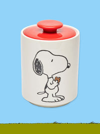 Peanuts Ceramic Cookie Jar Container - Snoopy
