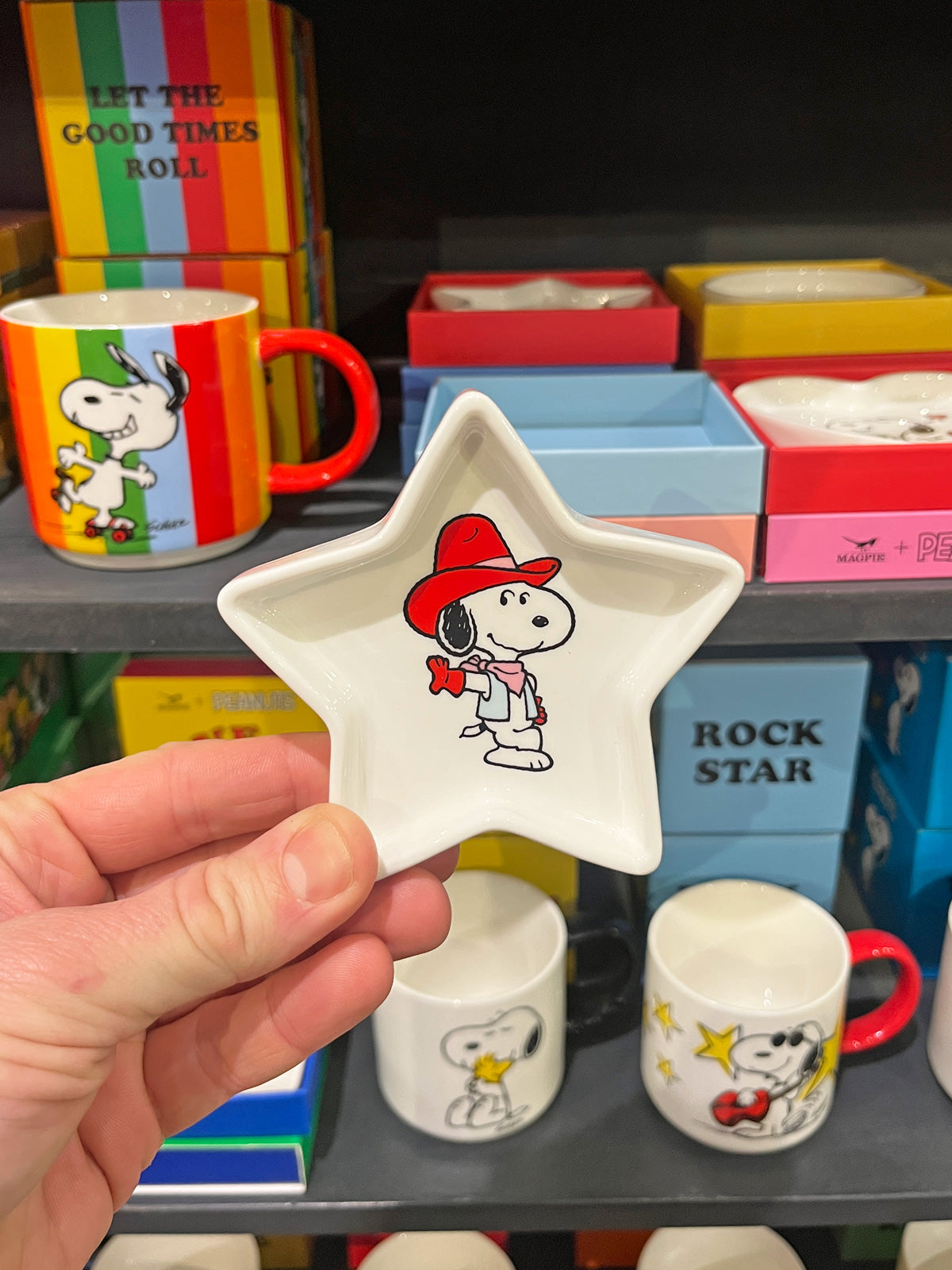 Peanuts Trinket Tray - Snoopy Cowboy