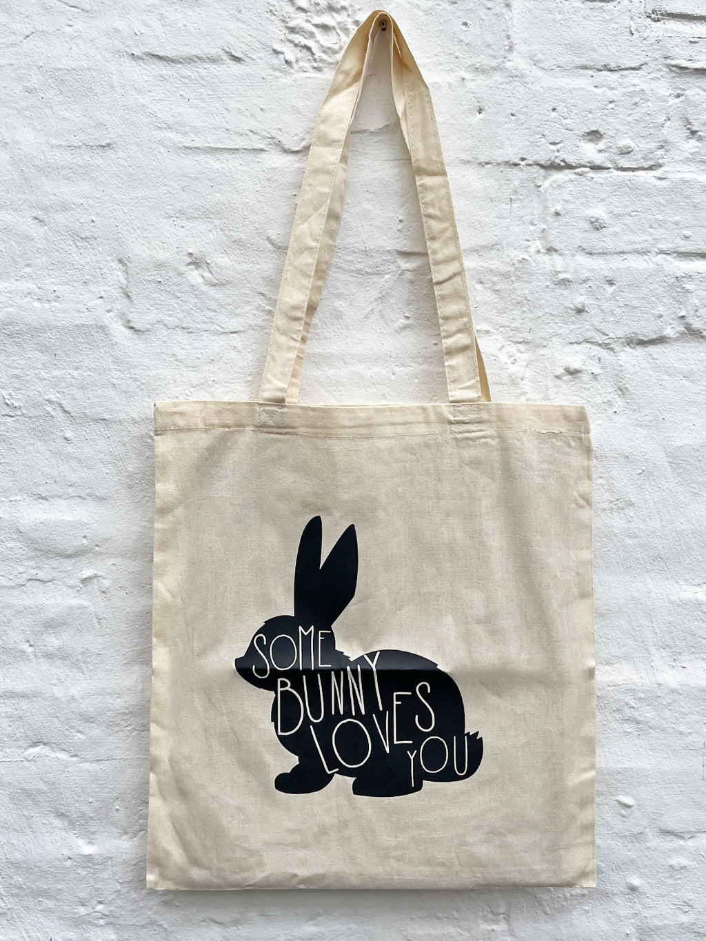 Some Bunny Loves You - Tote Bag - Natural