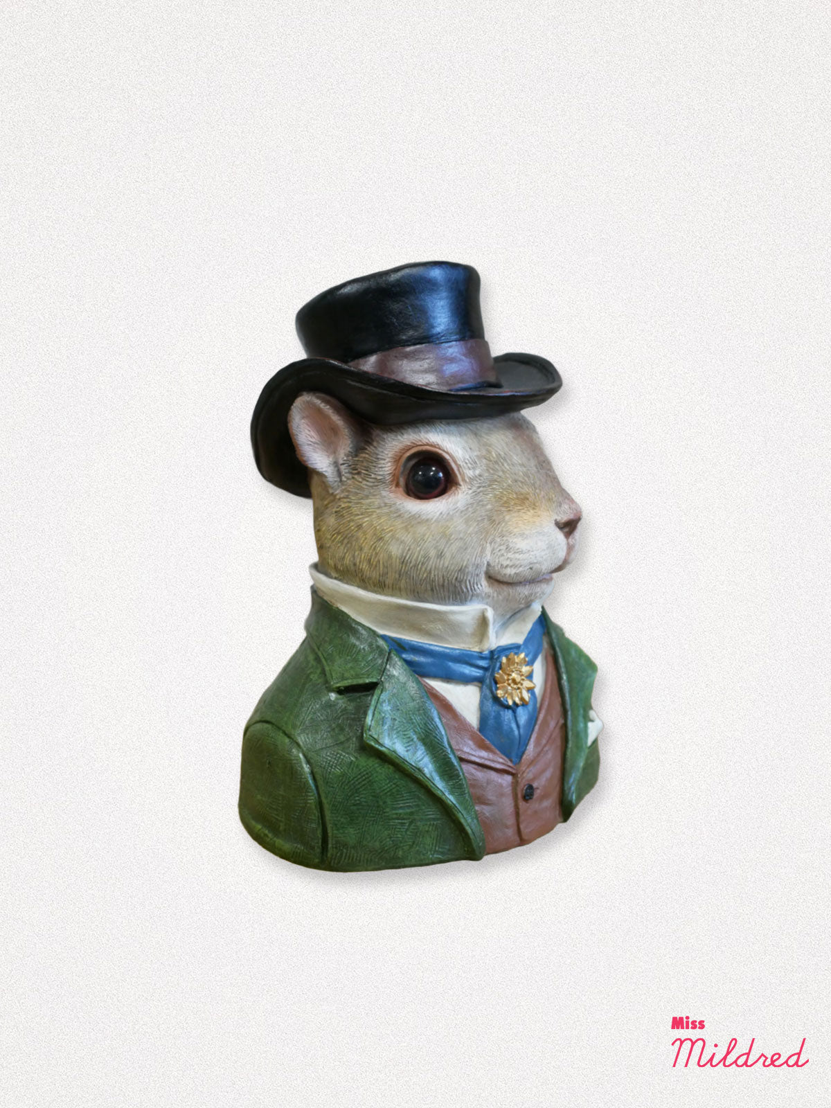 Squirrel Bust Statue - 19cm