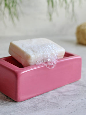 London Brick - Soap Dish - Pink