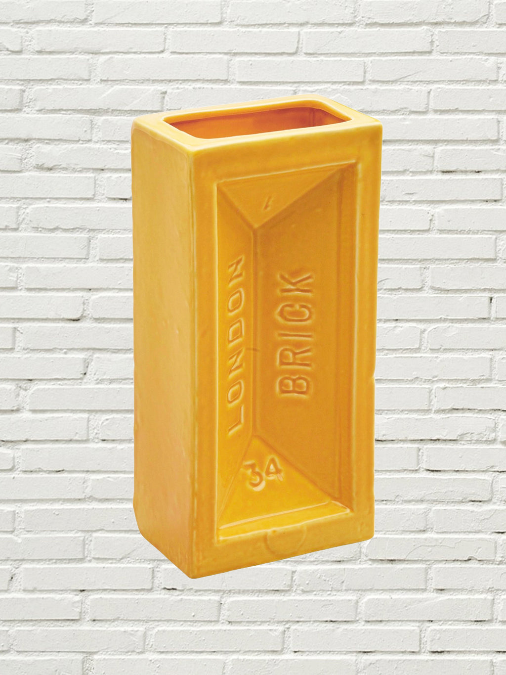 London Brick Vase - Yellow