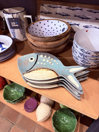 Ceramic Shaped Fish Dish - 27cm