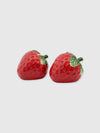 Strawberry Shaped Salt and Pepper Pots