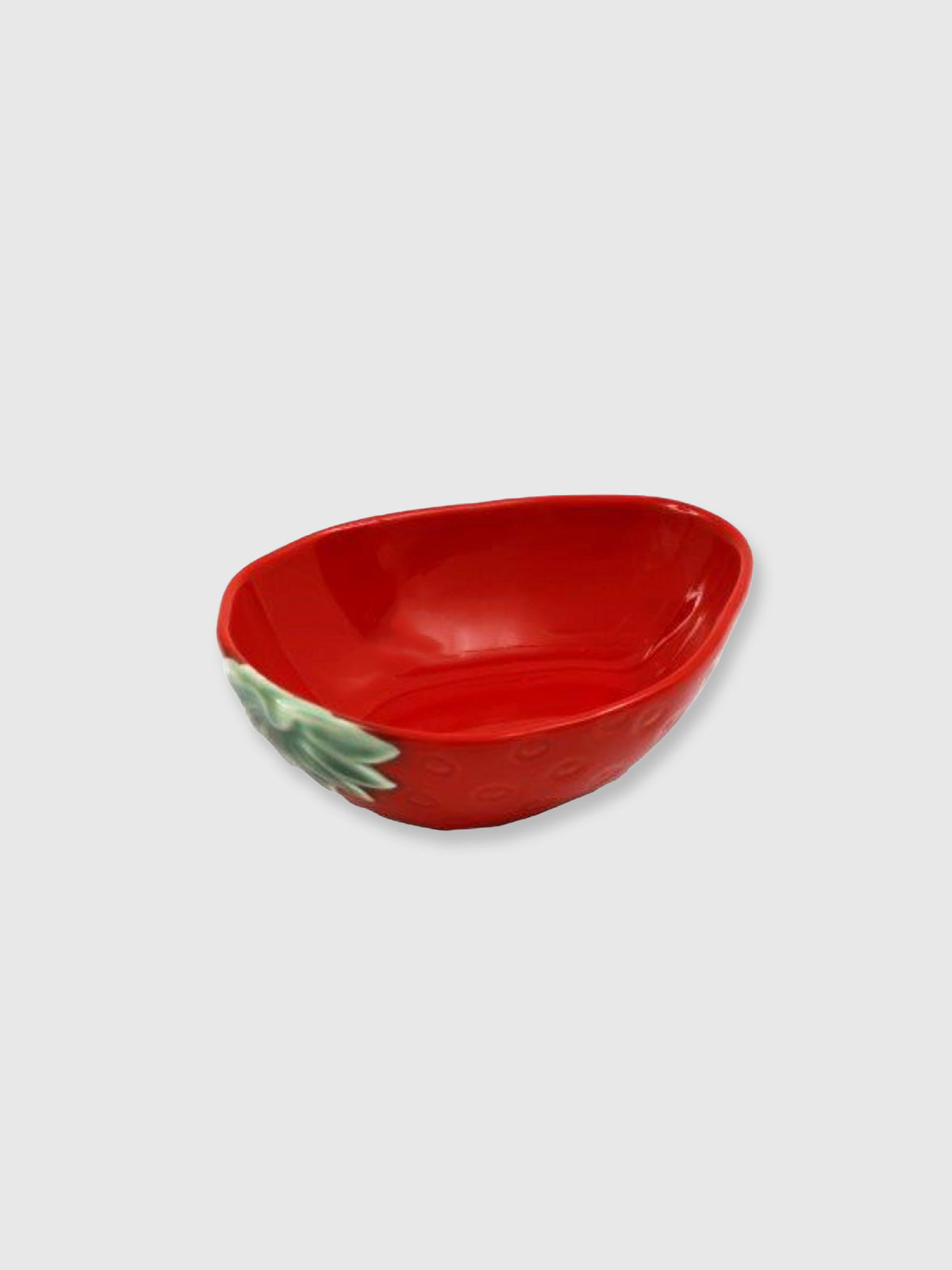 Strawberry Shaped Ceramic Small Bowl