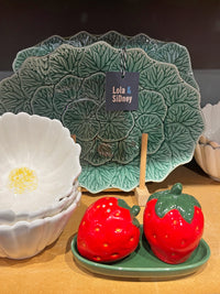 Strawberry Shaped Salt and Pepper Set