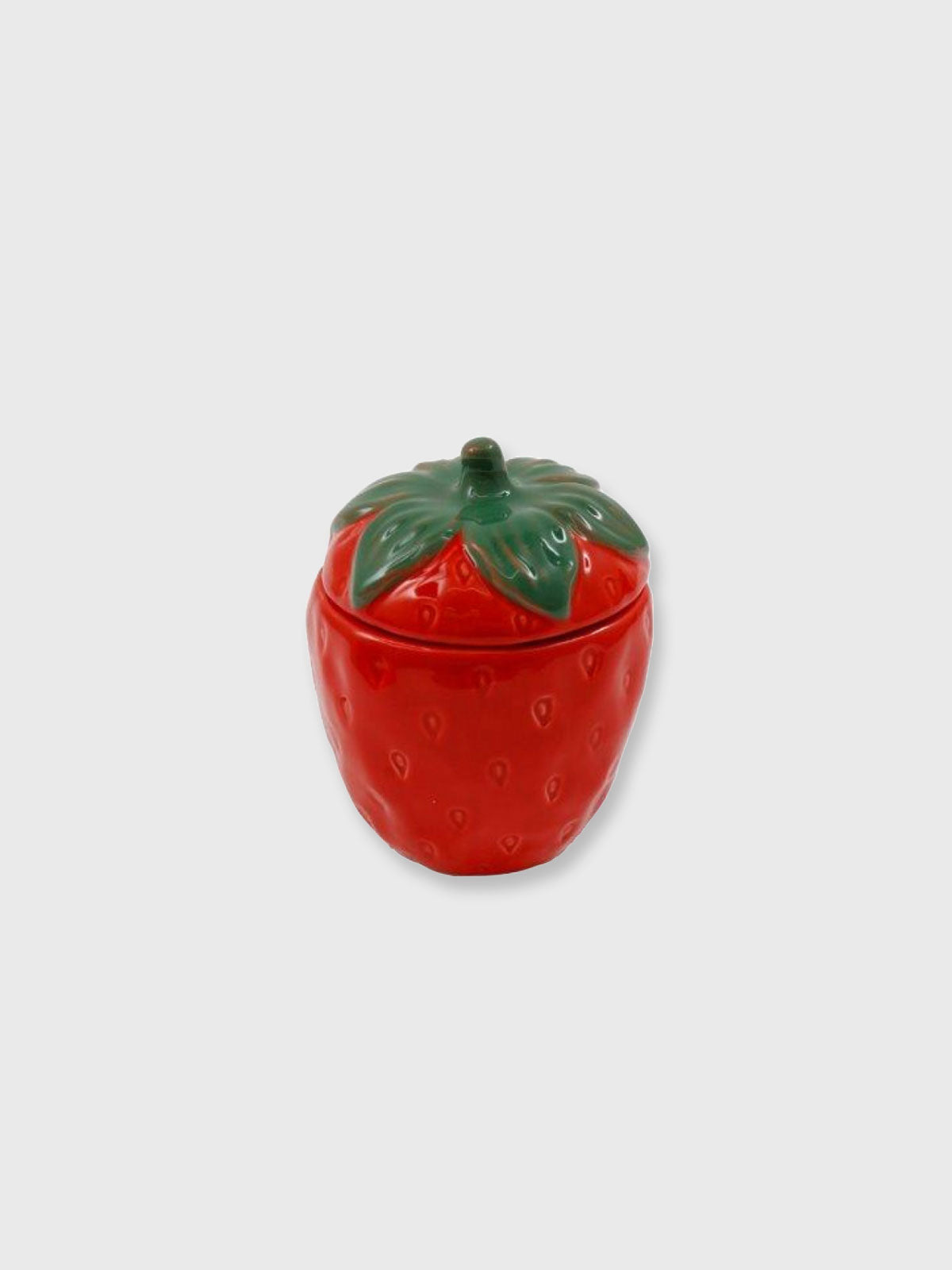 Strawberry Jar with Lid - 11cm
