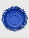 Large Bowl with Swimming Fish - Blue Ceramic