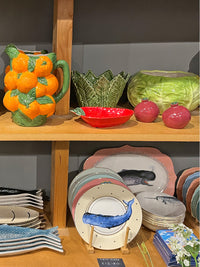 Green Lettuce Leaf Bowl - 23 cm