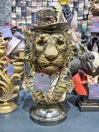 Tiger Bust Statue - 38cm