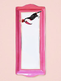 Yvonne Ellen Toucan Long Sandwich Plate - 34cm