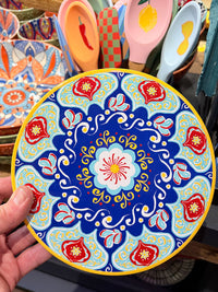 Yellow Tuscan Print Heat Resistant Placemat