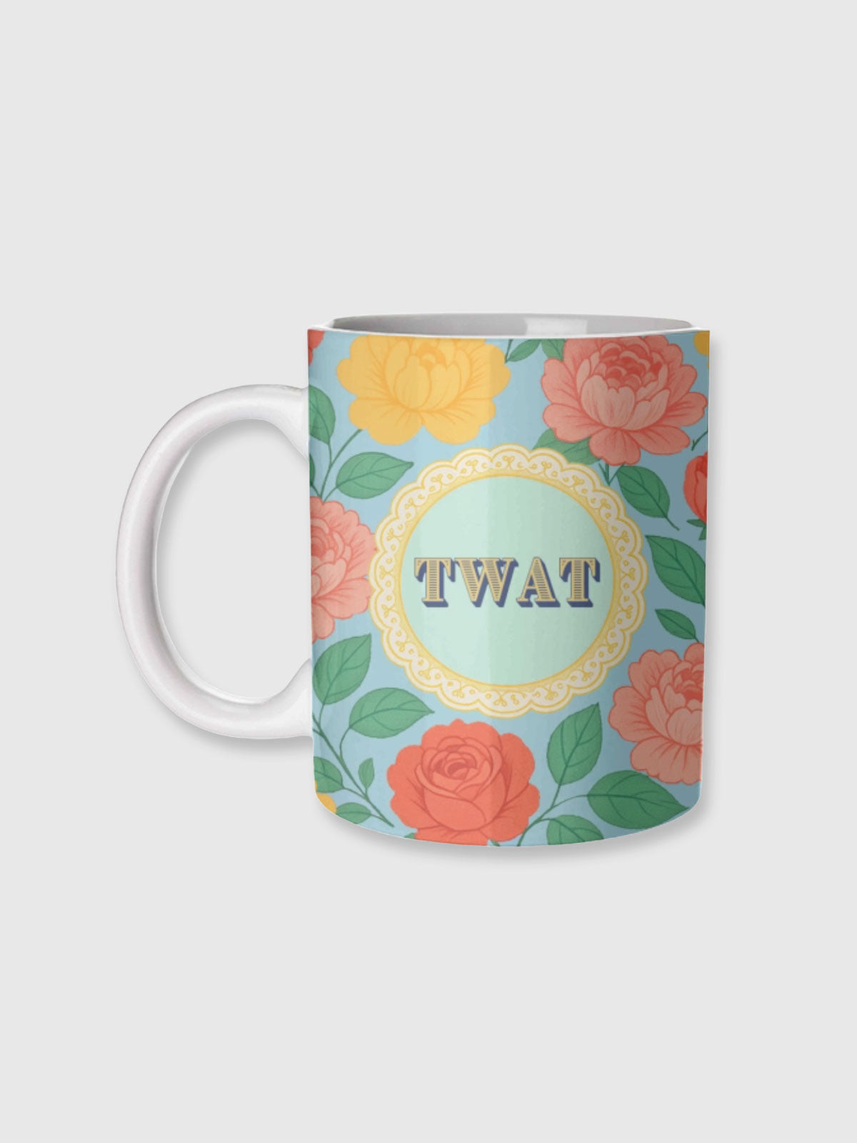 Cup / Mug - Twat - Rose design