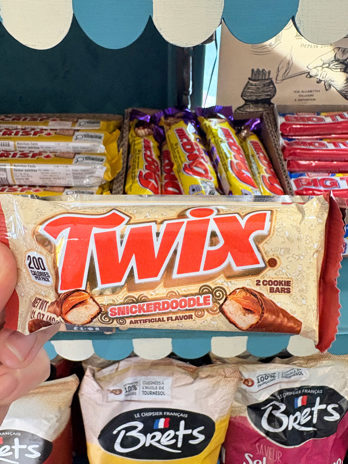 Twix Snickerdoodle Cookie Bar USA Import - 40g