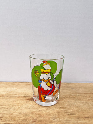 Vintage French Comic Glass - Duck