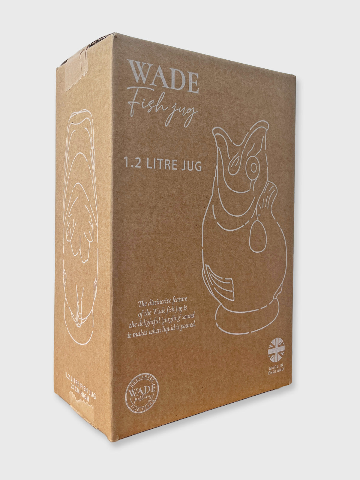 Wade Fish Jug Extra Large 1.2l - Olive Green