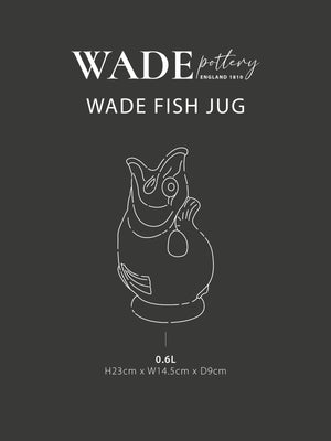 Wade Fish Jug Large 0.6l - Sage Green