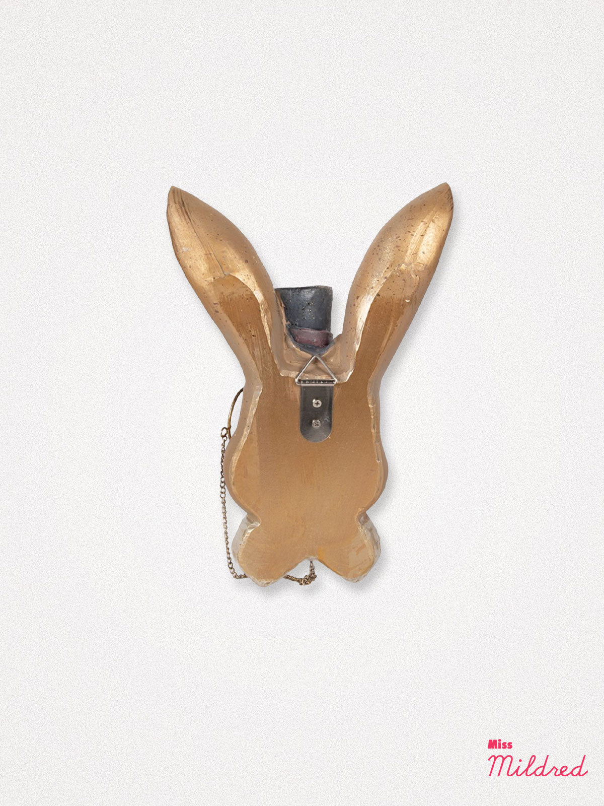 Rabbit / Hare in Monocle and Hat - Wall Hanging