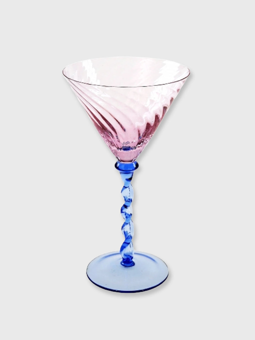 Martini Glass - Pink & Blue