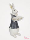 Alice White Rabbit Holding Tray - 37cm