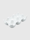 White Ceramic Egg Holder