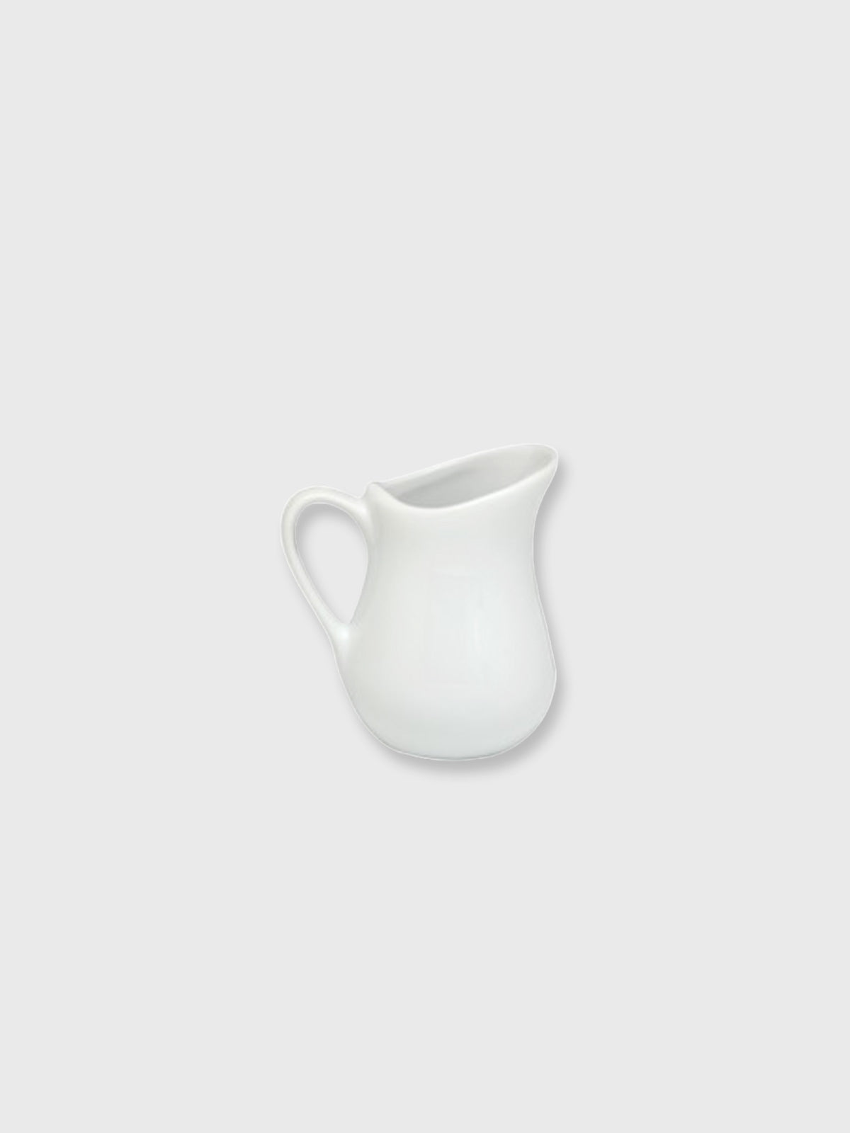 Fine Porcelain White Jug - 0.08 litres
