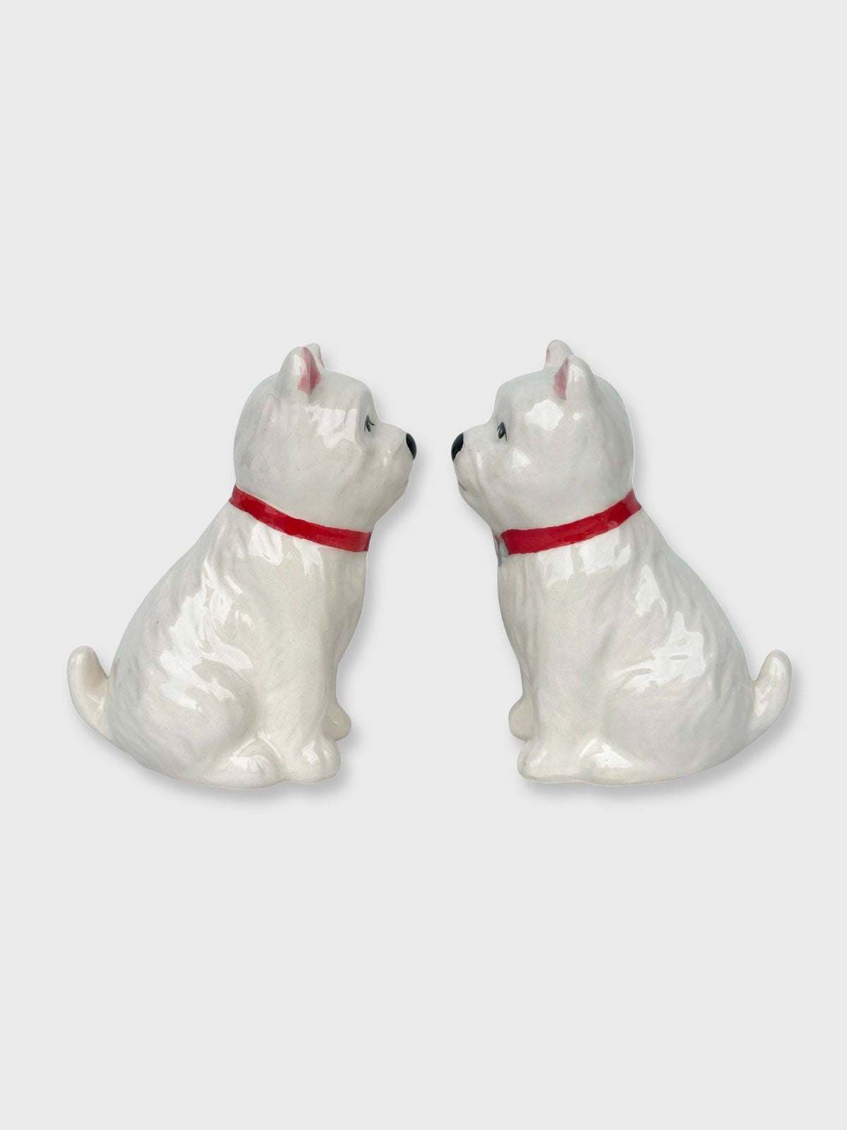 West Highland Terrier Shaped Salt and Pepper Pots