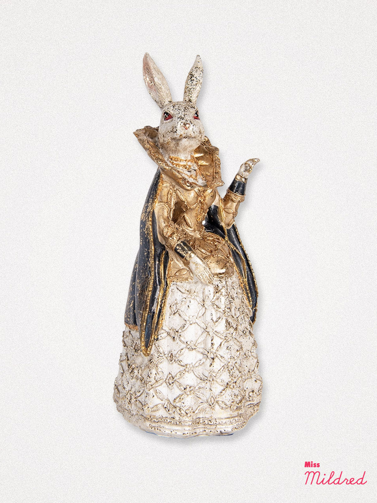 Queenie Rabbit Figure in Ballgown