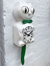 Kit Cat Clock - Original Large Size - Candy Cane Green