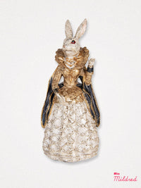 Queenie Rabbit Figure in Ballgown