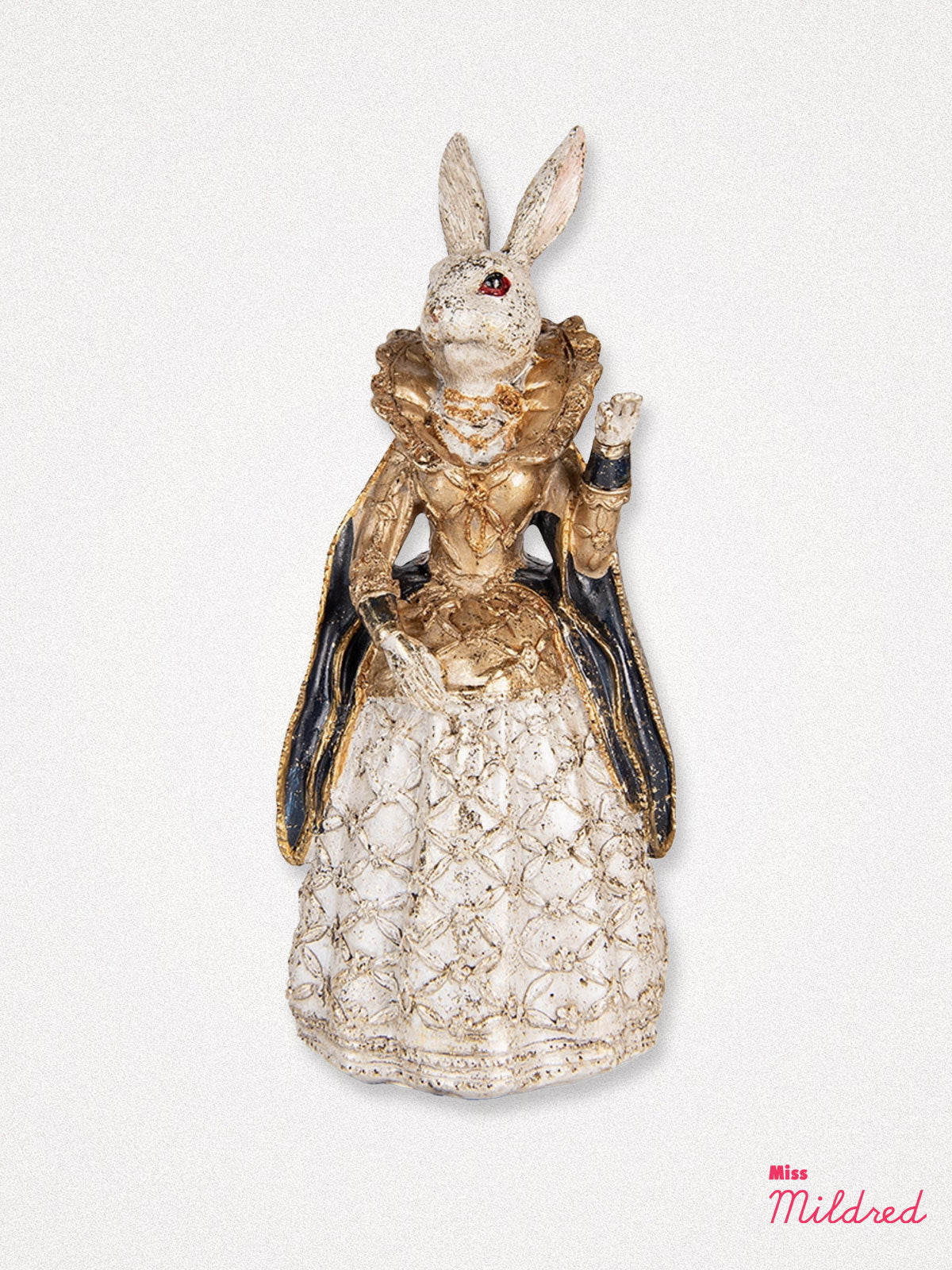 Queenie Rabbit Figure in Ballgown