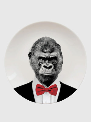 Wild Dining Plate - Gorilla