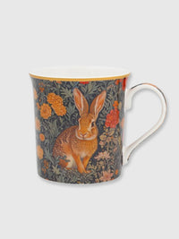 William Morris Forest Hare / Rabbit Mug