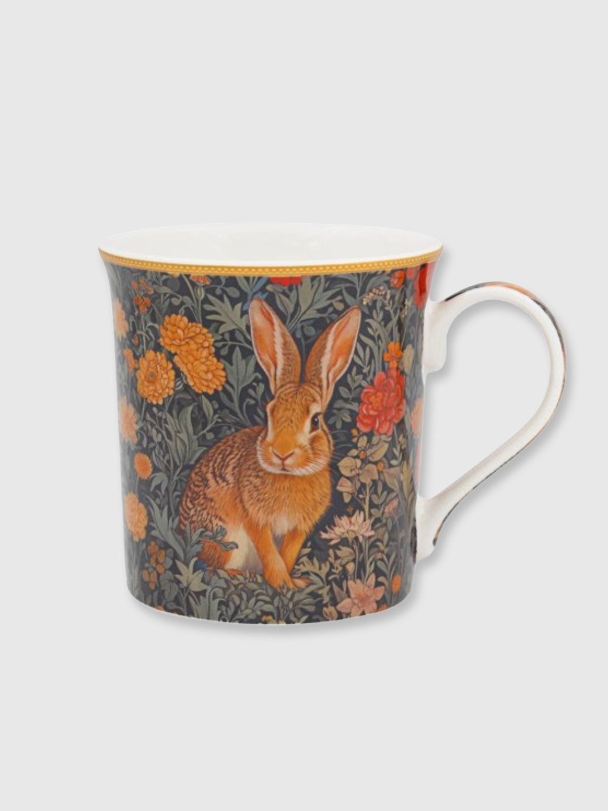 William Morris Forest Hare / Rabbit Mug