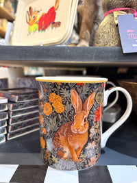 William Morris Forest Hare / Rabbit Mug