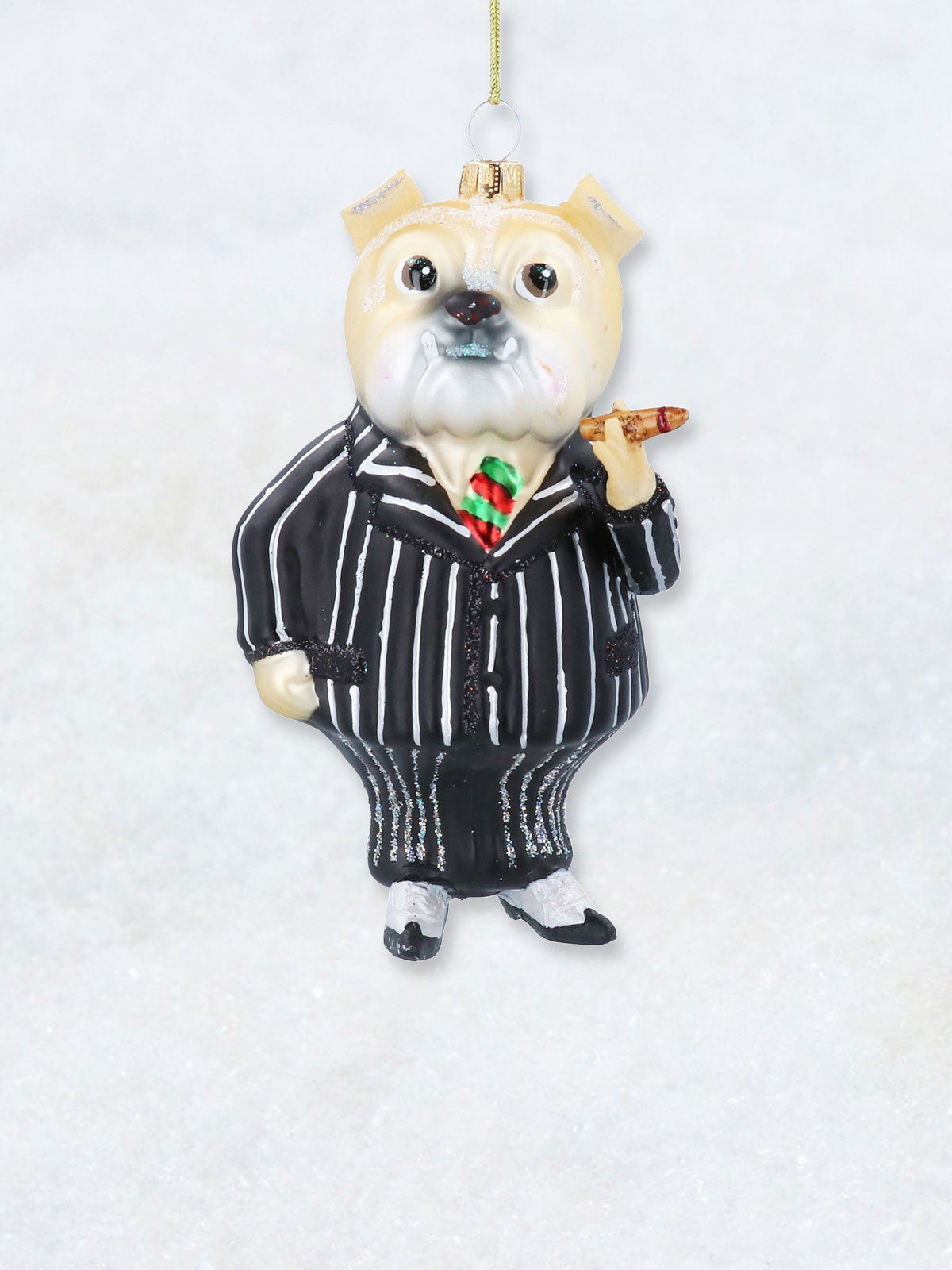 Christmas Decoration - Winston British Bulldog
