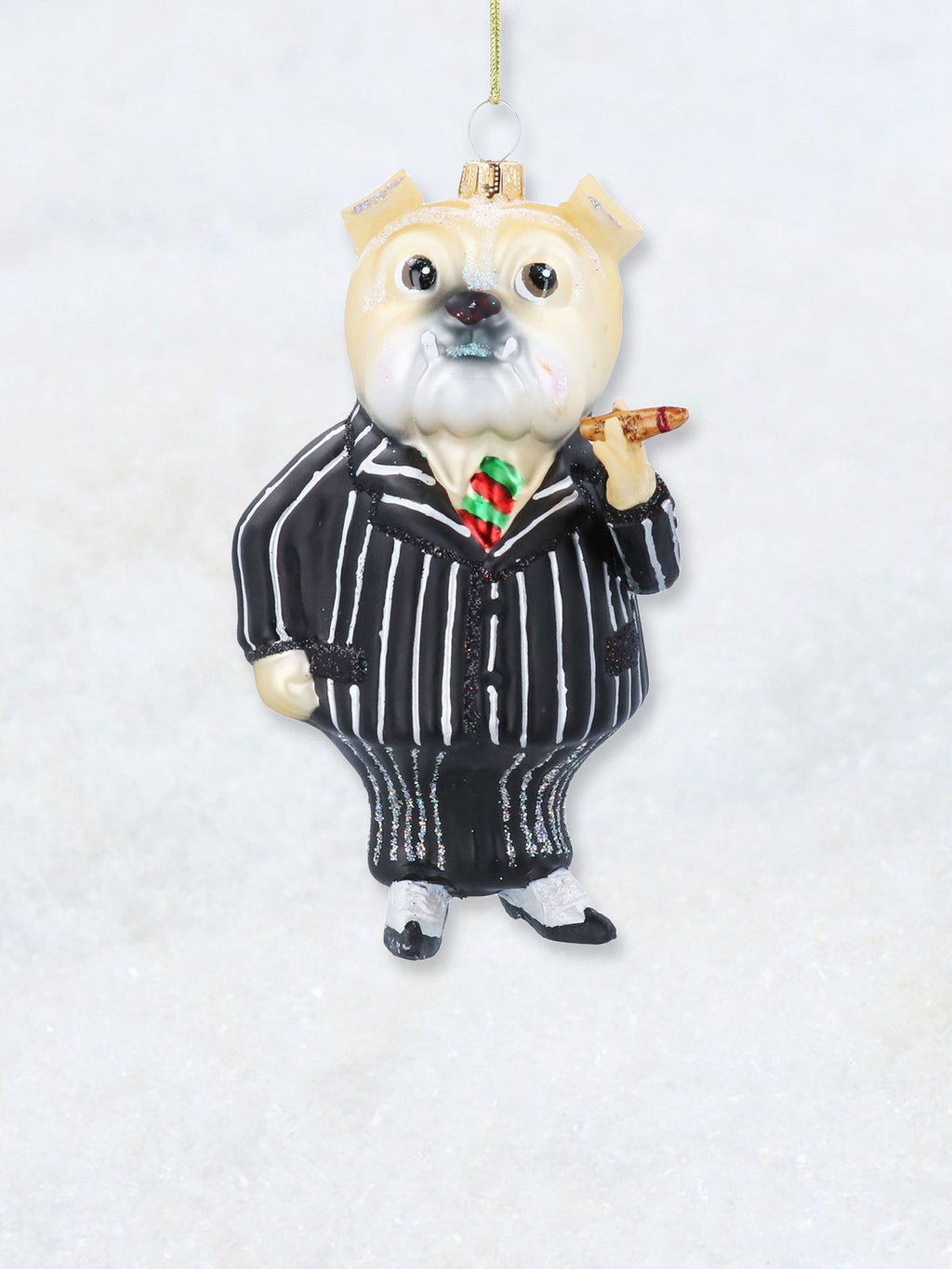 Christmas Decoration - Winston British Bulldog
