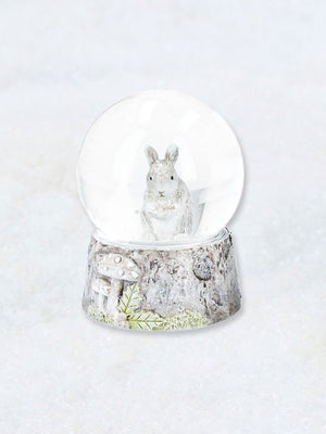 Woodland Squirrel Snow Globe Dome