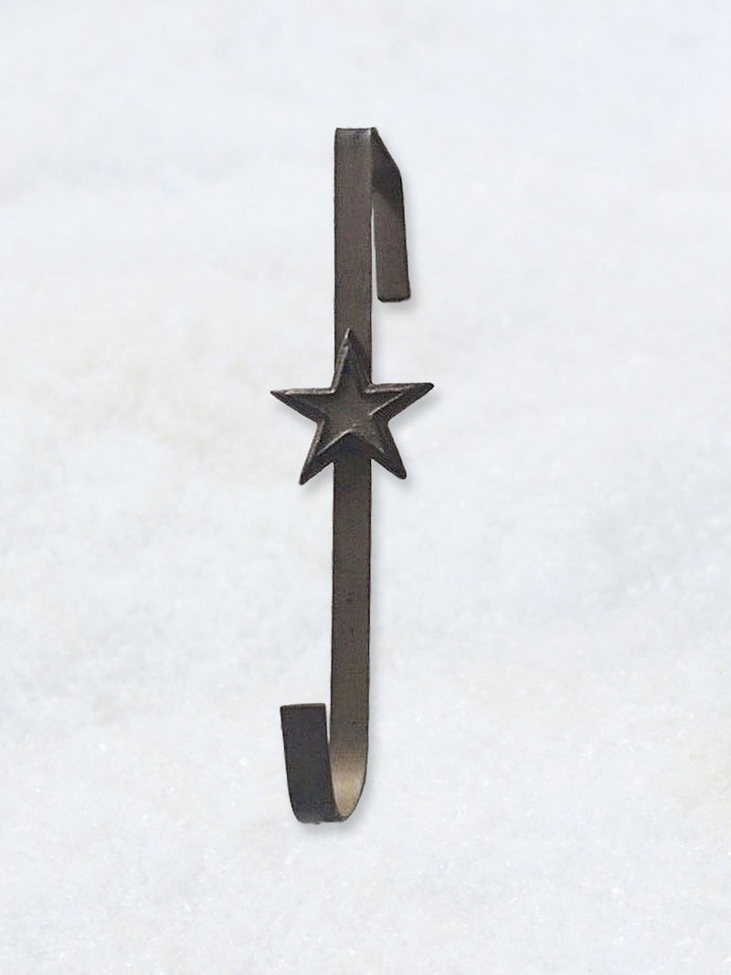 Wreath Iron Door Hanger - Star