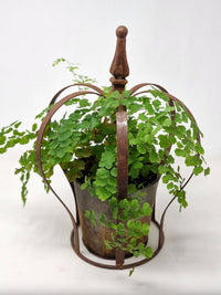 Wrought Iron Garden Royal Crown Decoration - 33cm