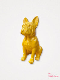 French Bulldog Statue 20cm - Yellow