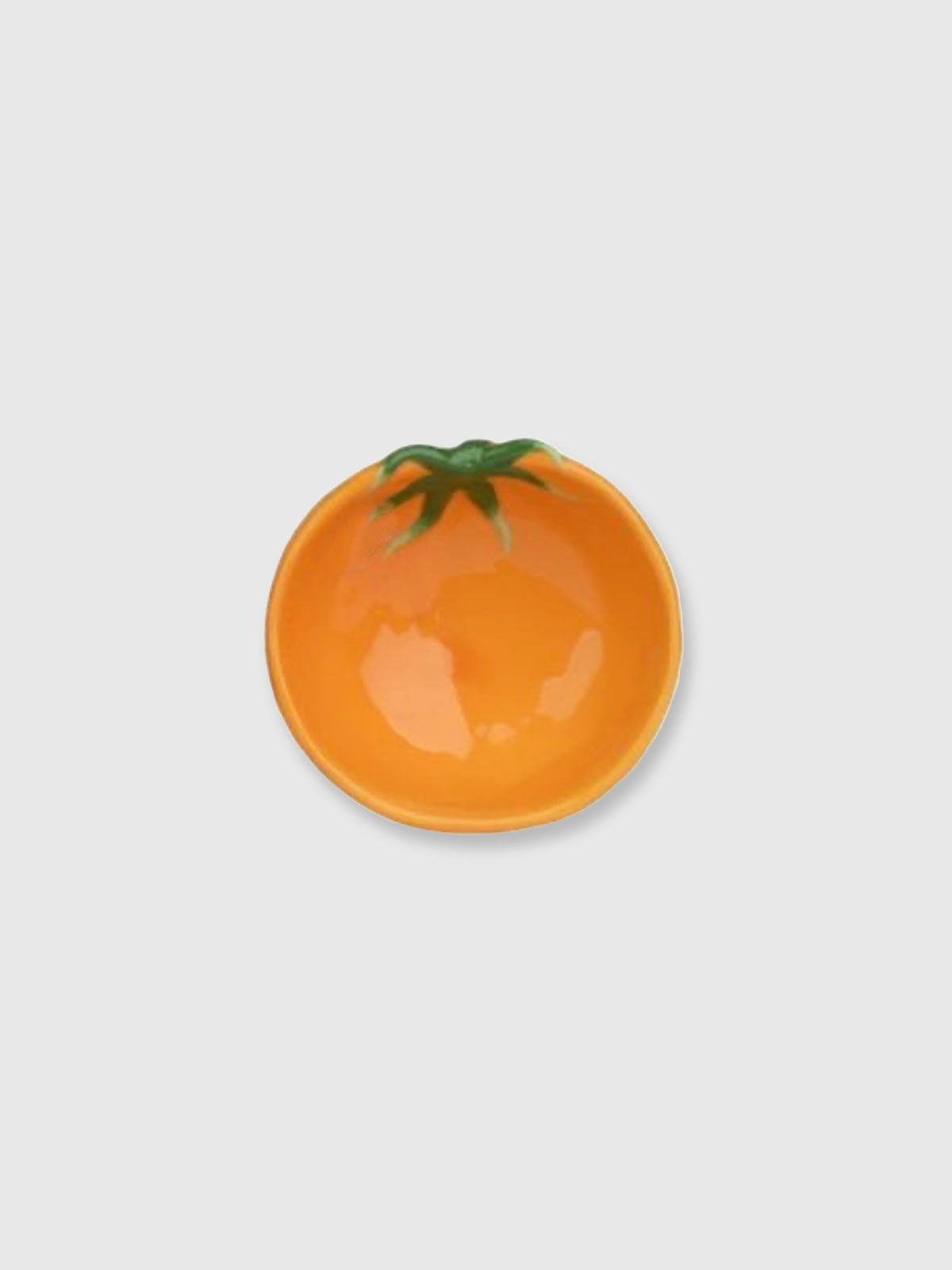 Orange Tomato Ceramic Small Bowl