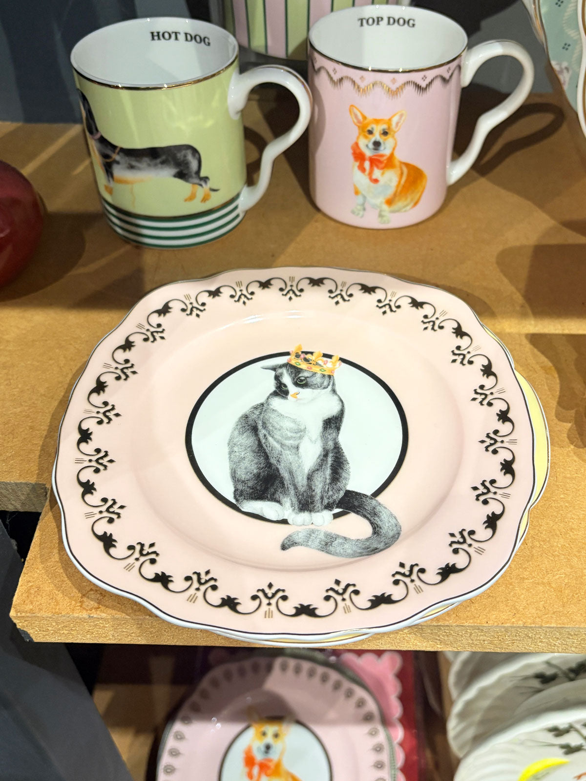 Yvonne Ellen Best of British Cat - Tea Plate 16cm