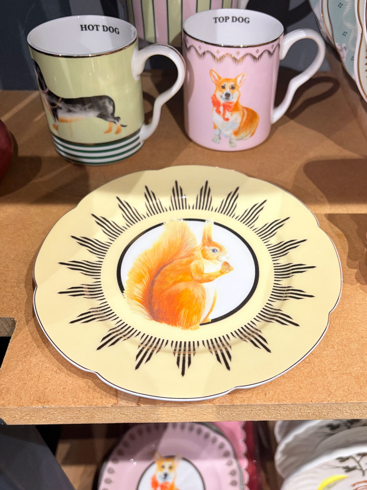 Yvonne Ellen Best of British Squirrel - Tea Plate 16cm