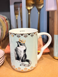 Yvonne Ellen Cup Mug - Queen Cat