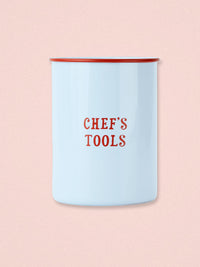 Yvonne Ellen Metal Utensil Storage Pot