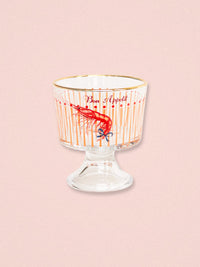 Yvonne Ellen Glass Trifle / Desert Bowl - Lobster