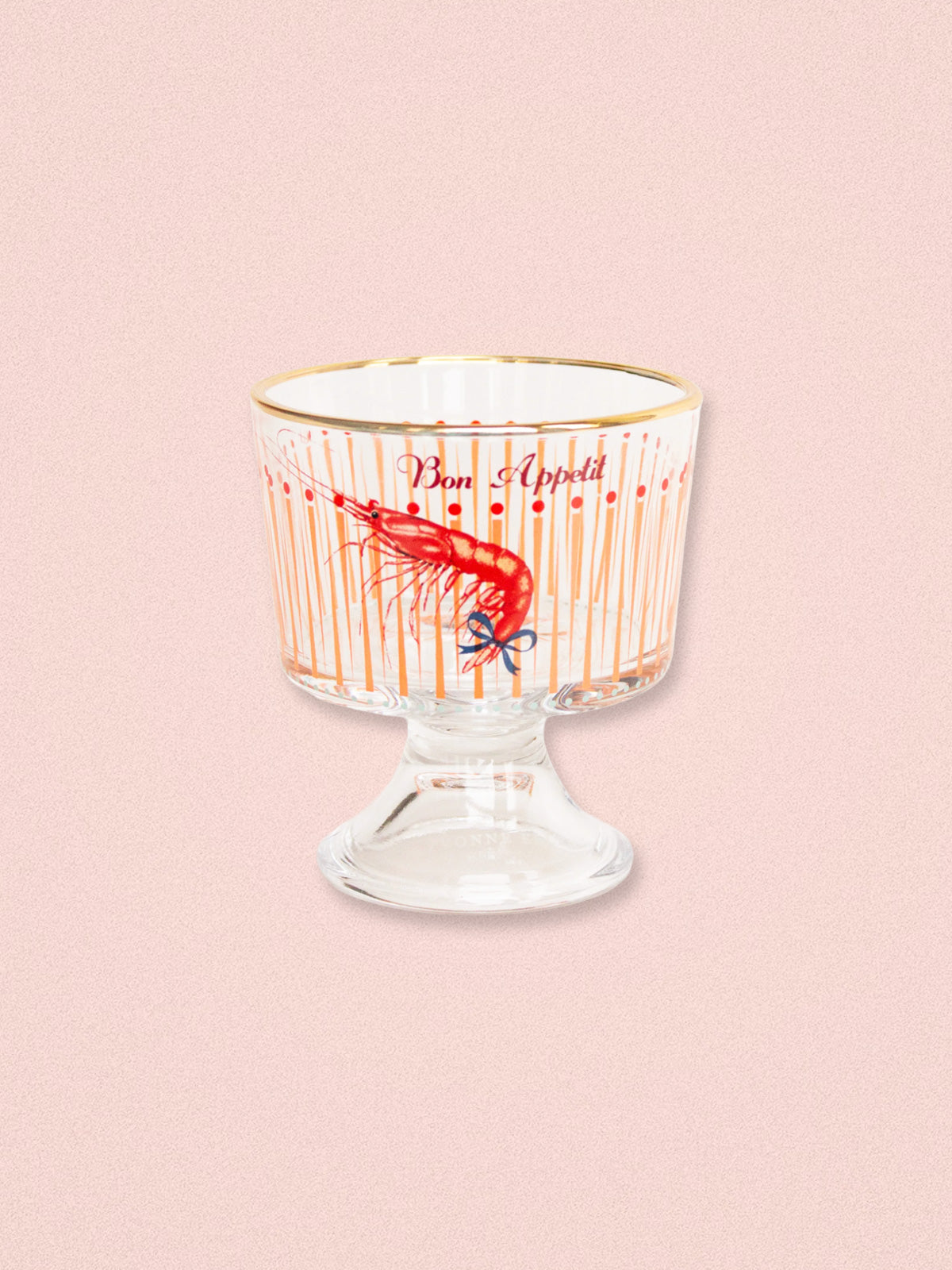 Yvonne Ellen Glass Trifle / Desert Bowl - Lobster