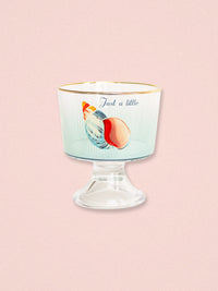 Yvonne Ellen Glass Trifle / Desert Bowl- Shell